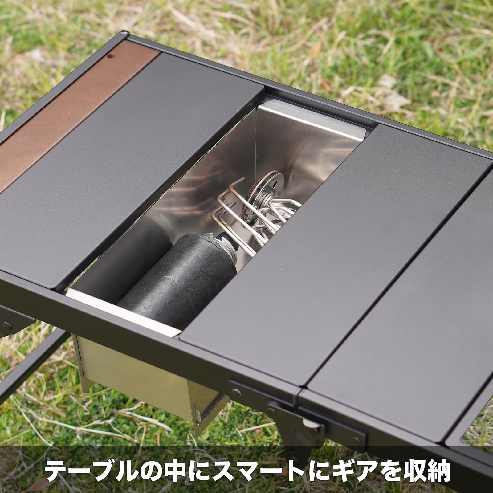 RcrCamp ステンレスIGT テーブルセット Amazon.co.jp: RcrCamp ステンレスボックス IGTテーブル用 折り畳み