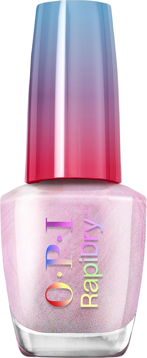 RapiDry Quick Dry Nail Polish Colors & Clear Coat | Crème, & Shimmer | Smudge Proof, and Fast Drying in 60 Seconds | Vegan Formula