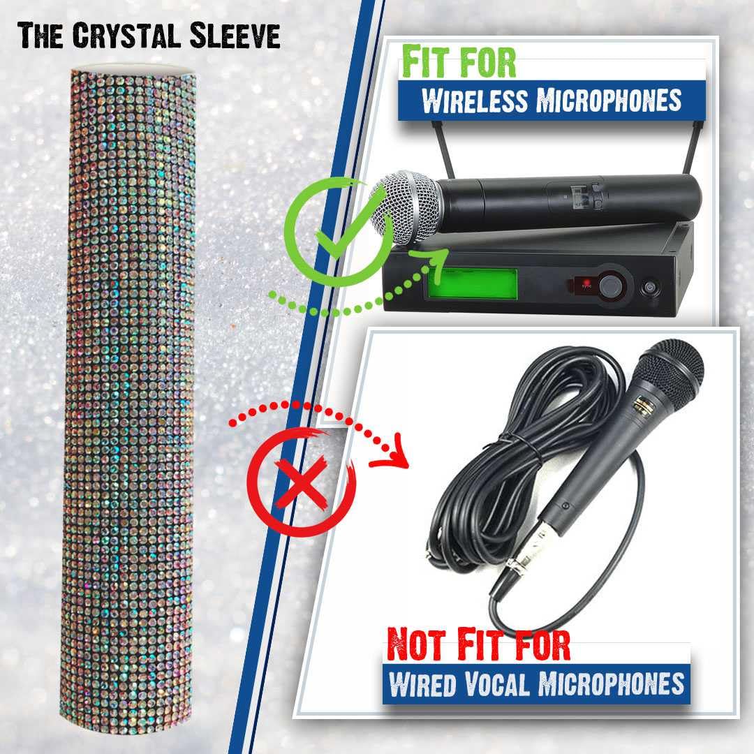 Amazon.com: RhymKawa Bling Wireless Microphone Decorate for 
