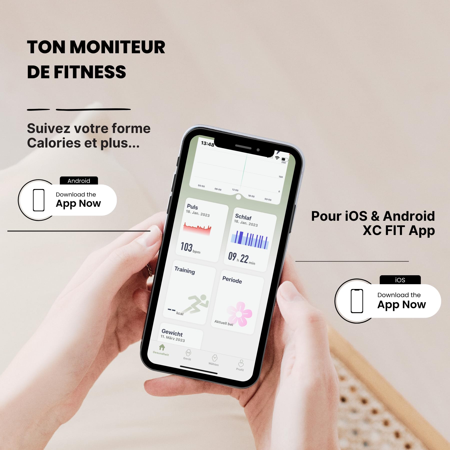 XCOAST SIONA 2 Smartwatch Argent