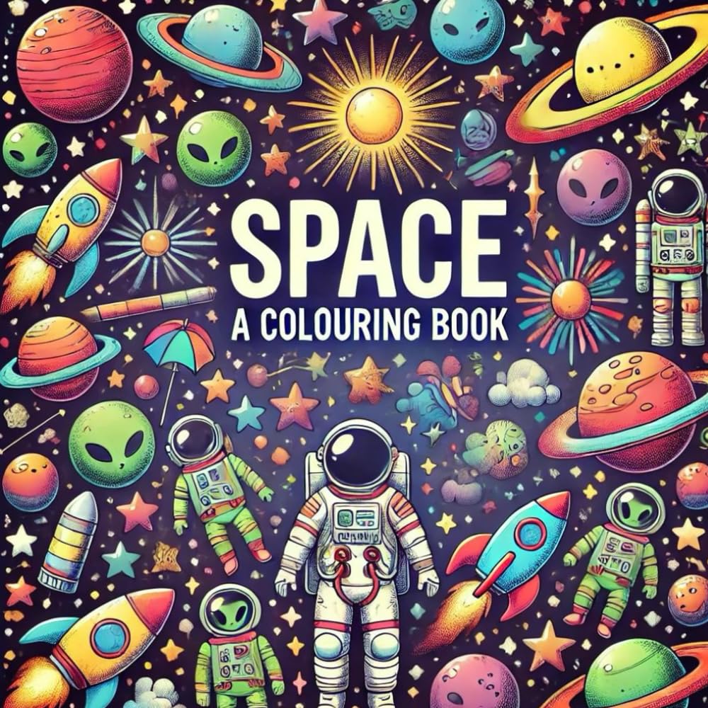 Space Colouring Book: An Activity Book for Children