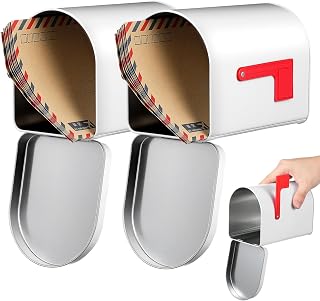 Mini Tinplate Mailbox Metal Post Box for Letters and Candy