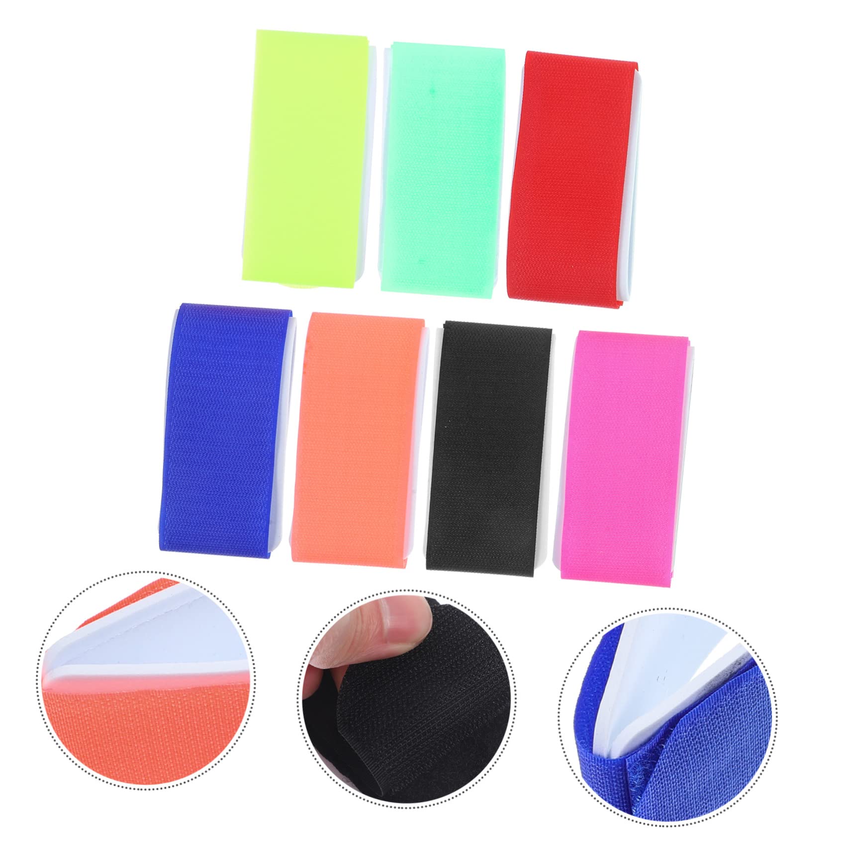 BESPORTBLE 35pcs Portable Snowboard Strap Fixing Straps for Sleds Ski Boards Vibrant Colors Convenient Sturdy Tension