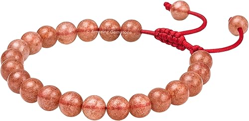 Miniatura 644 de Amazing Gemstone Crystal Bracelet for Women Men's Gifts - Protection Healing Crystal Bracelet - 8mm Gemstone Beaded Adjustable Bracelet Pulseras