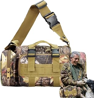 Bolsa de soporte para árboles, bolsa de almacenamiento para senderismo, bolsa de cintura de camuflaje, bolsa de almacenamiento impermeable, varios bolsillos, riñonera de caza con correa, riñonera para