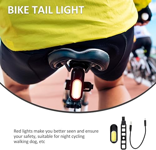 Miniatura 7 de BESPORTBLE 1 Set Night Cycling Light Bike Rear Light LED Bike Rear Light LED Bike Safety Lamp Night Cycling Supply