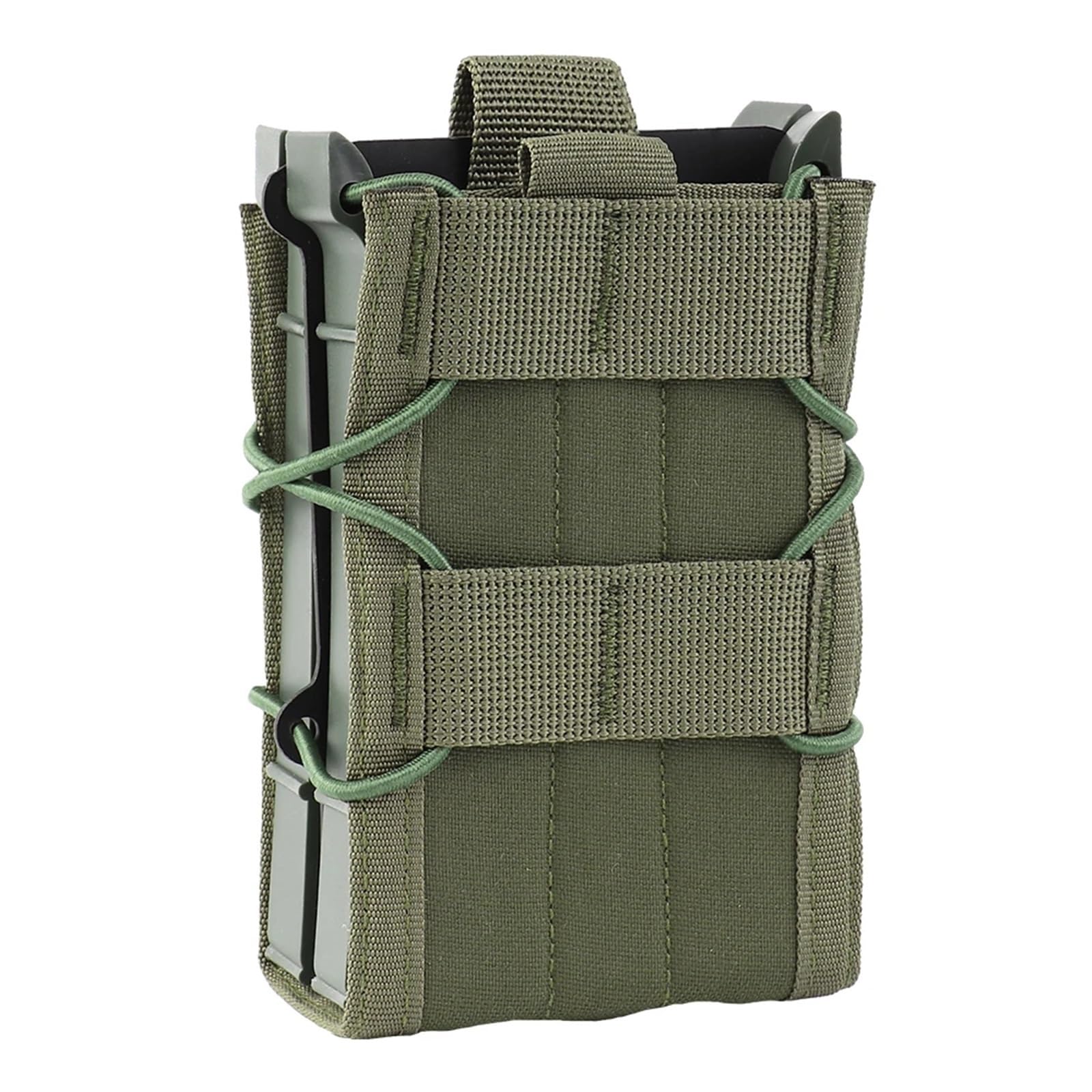 5.56/7.62 Taktyczna Podwójna Ładownica Na Magazynek, Torba Na Magazynek AK AR M4 AR15, Taktyczny Magazynek Molle, Kabura Na Polowanie CS(Green)