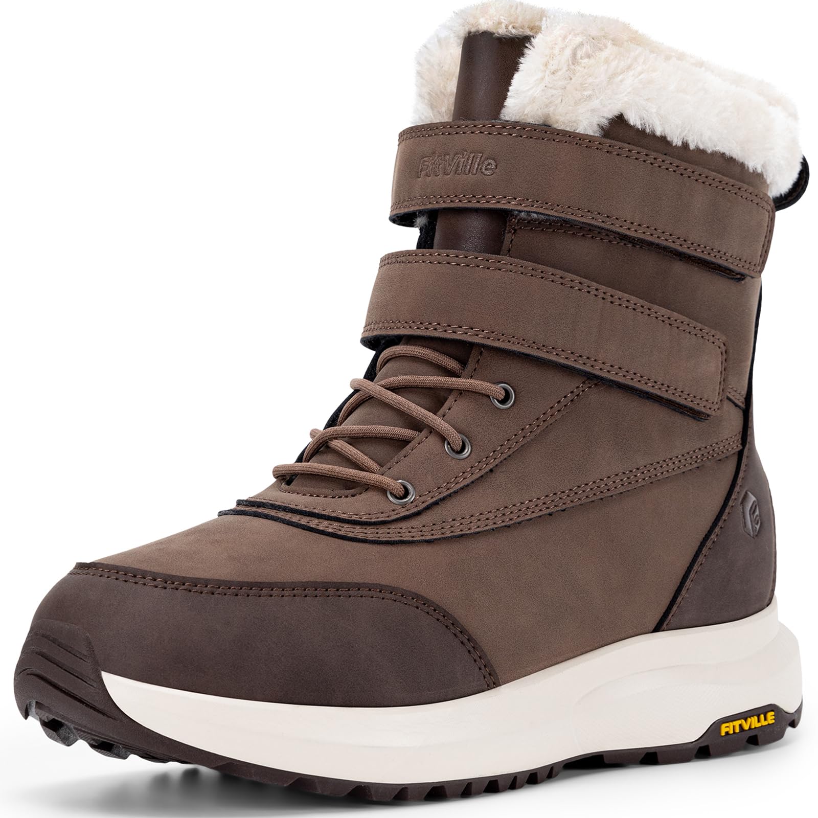 FitVille Winterstiefel Herren Extra Weit