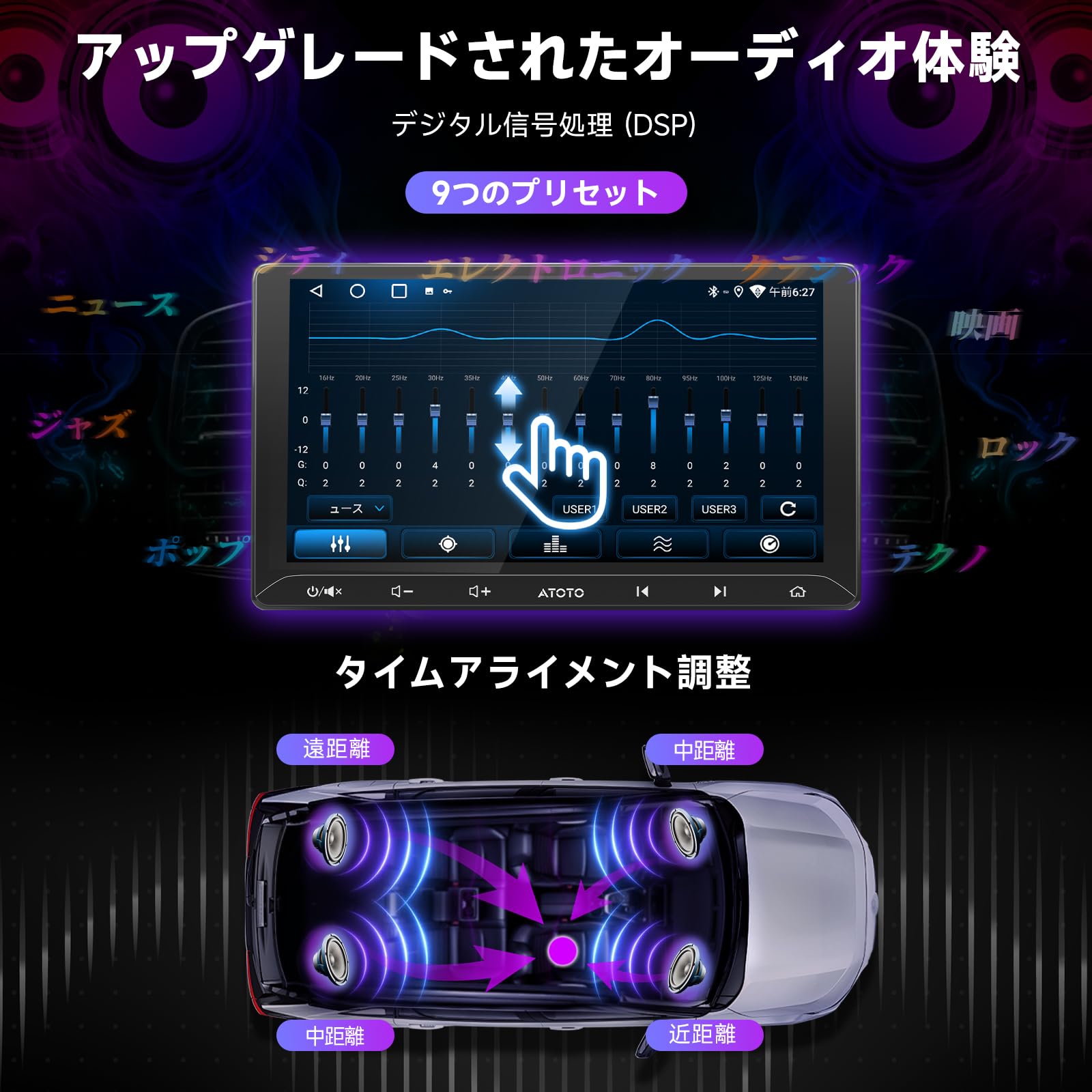 Amazon.co.jp: ATOTO: A5 Lite エッセンシャルシリーズ