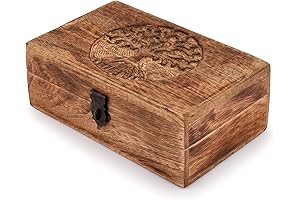 Samhita's Flame Work Tainted Keepsake Box: Where Memories Thrive