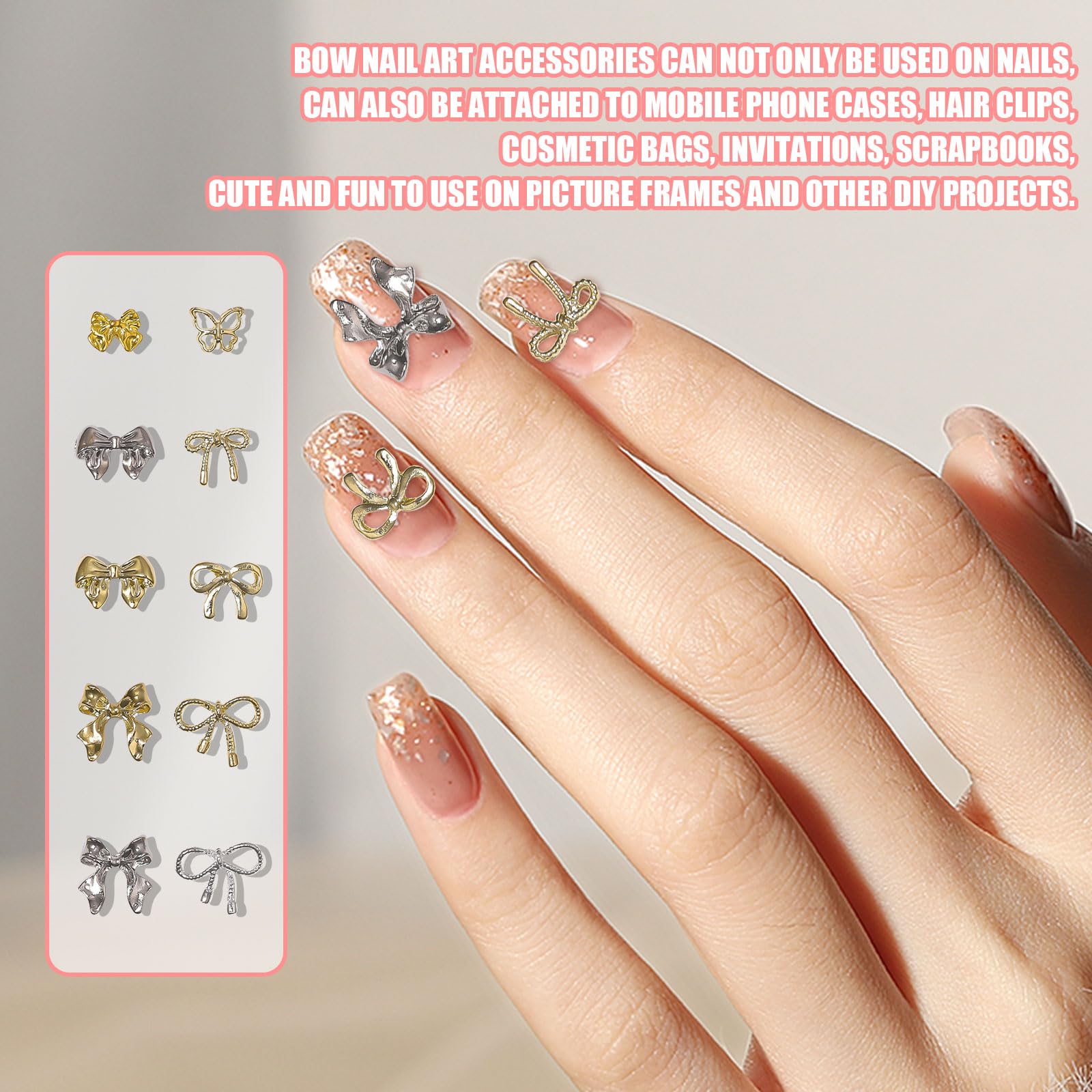 Bow Nail Charms - Image 4