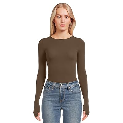 Commando Ballet Long Sleeve Bodysuit w/ Thumbholes Women