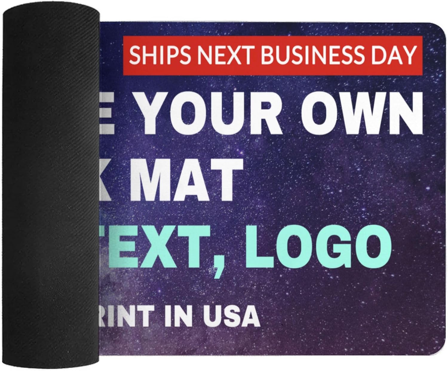OHORTEB Custom Desk Mat with Photo, Personalized Image Text Laptop Mouse Pad, Customized Non-Slip Waterproof Desk Writing Pad for Office Home, Print in USA (1 Photo, 15.7‘’x35.4‘’ (40x90cm))