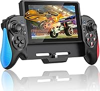 Vista 1 de Controlador de interruptor para Nintendo SwitchOLED controlador de Joypad de una pieza de repuesto para Nintendo Switch Pro control remoto