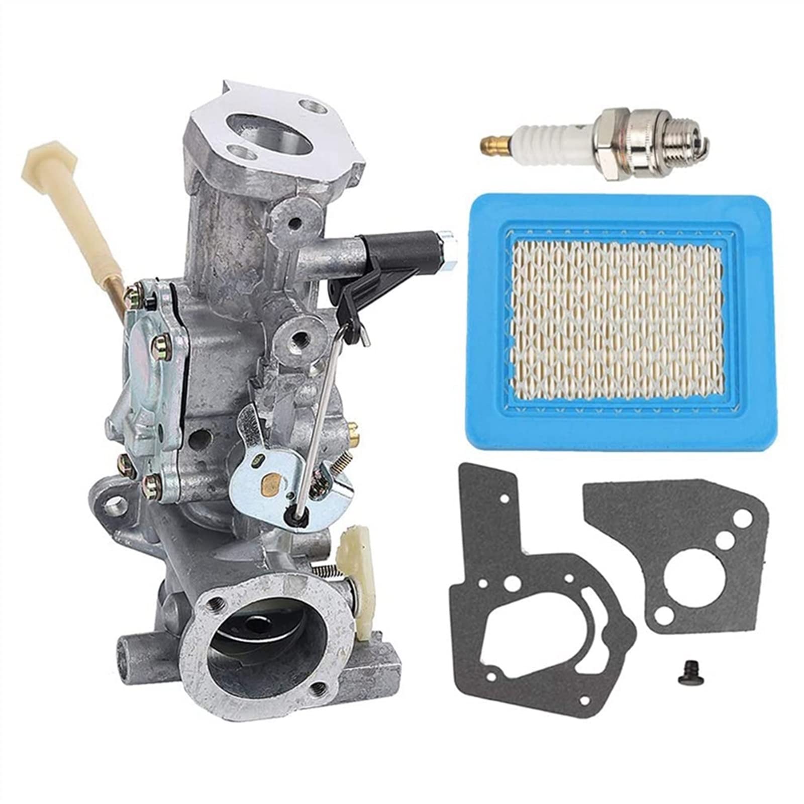 498298 Carburador 491588S 491588 Filtro De Aire Para Briggs-Stratton 692784 495951 490533 495426 Carb Con Junta De Bujía YTdhfDGJ