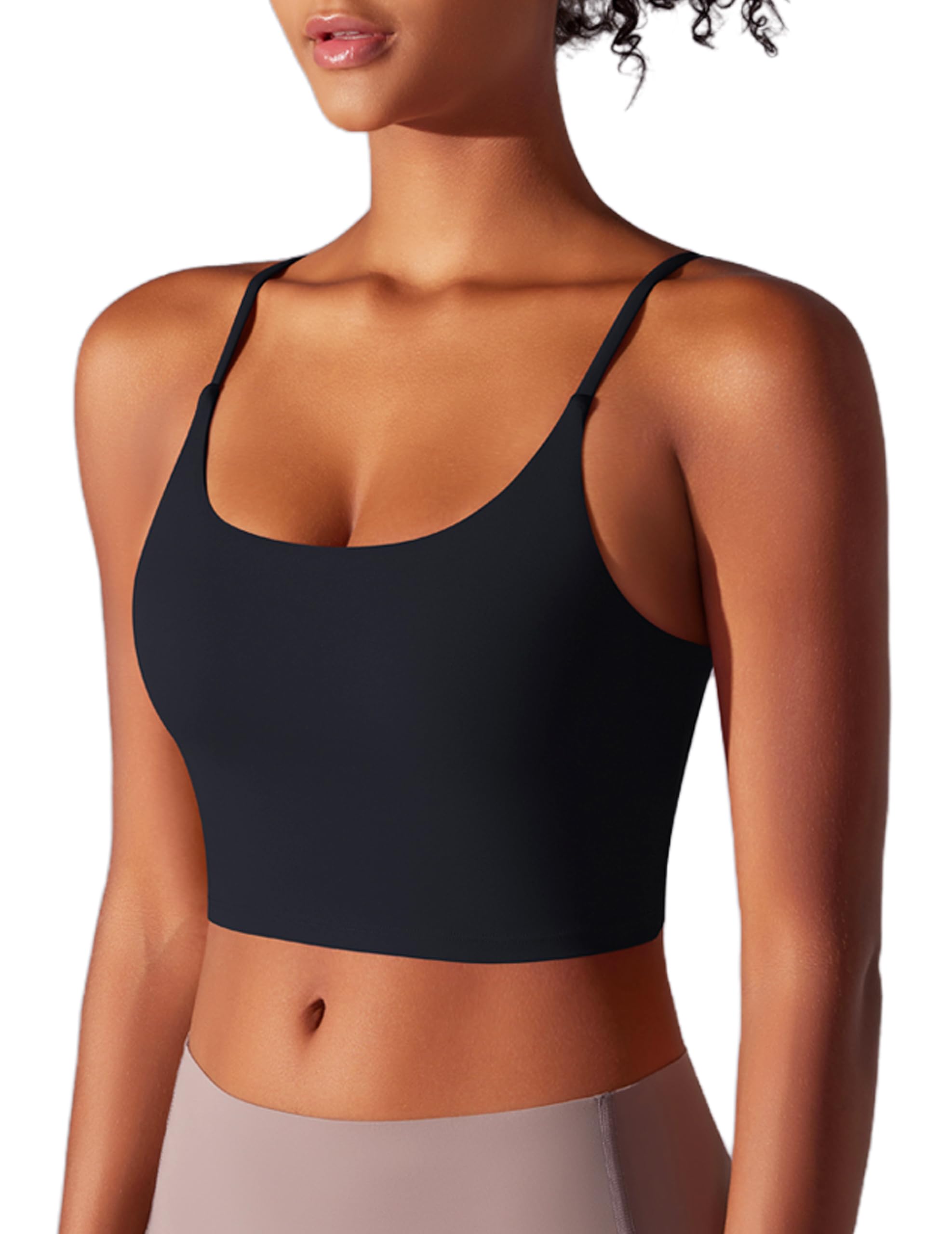 Reggiseno Sportivo Donna Traspirante con Supporto Medio Top Sportivo Cuscinetti Fissi per Il Seno Intimo Sportivo per Donne Fitness Yoga Training Reggiseni Sportivi per Donna