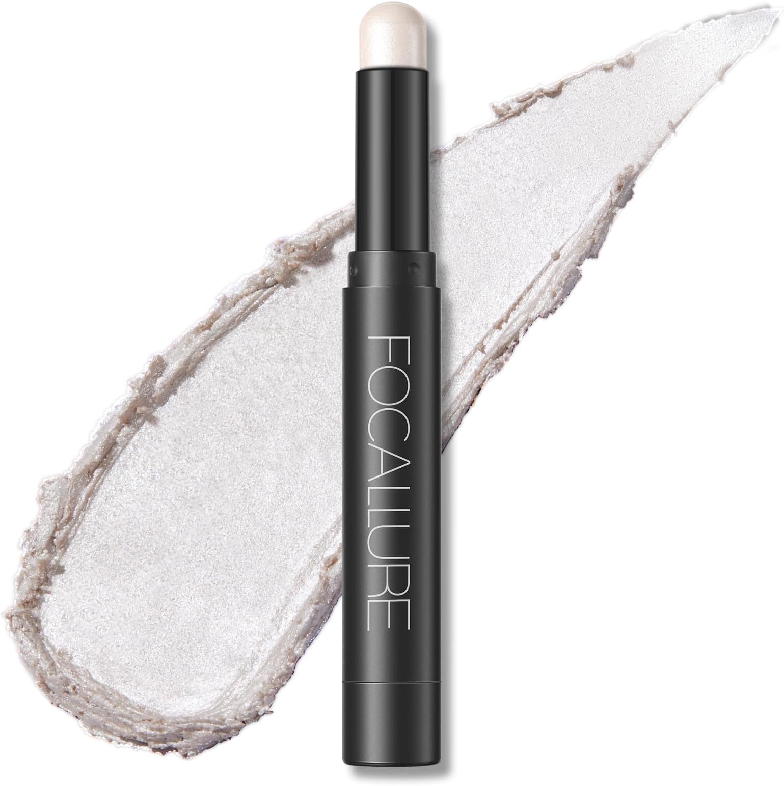 Shimmer and Matte Cream Eyeshadow Stick,Smooth Brilliant Eye Brightener Pencil for Women,Long Lasting Waterproof Eye Shadow and Liners Makeup,FROST