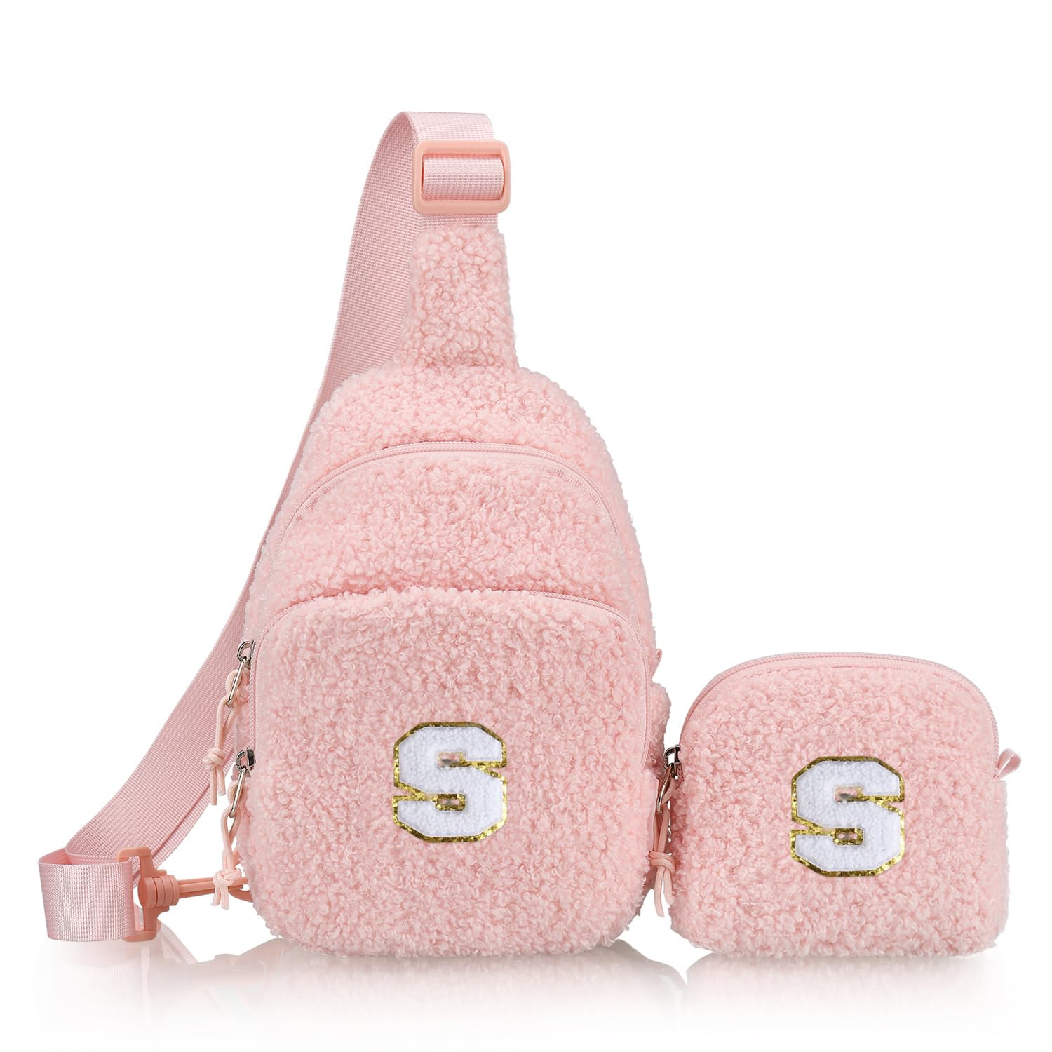 Banero Initial Sling Bag Birthday Gift for Girls 3-12 Year Old