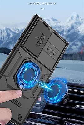 Elubugod Compatible With Vivo V40 Lite 5G V2341 Case,with Slide Camera Lens Cover Compatible With Vivo V30e 5G V2339 / V40 Lite 5G V2341 Case Purple - View #6