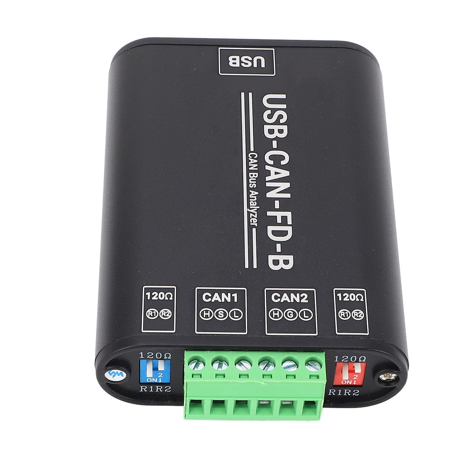 Analizator USB CAN Bus Dwukanałowy Konwerter Interfejsu CAN FD z izolacją elektryczną dla Automatyki Przemysłowej Systemy Zasilania i Sterowania Obsługa Systemu Operacyjnego