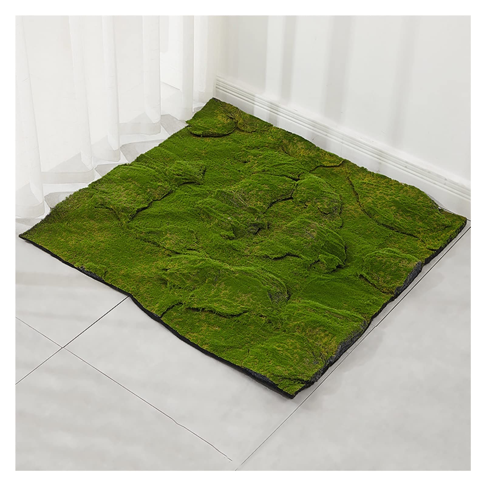 Tapis de mousse Bryograss réaliste pour une décoration de cour haut de gamme