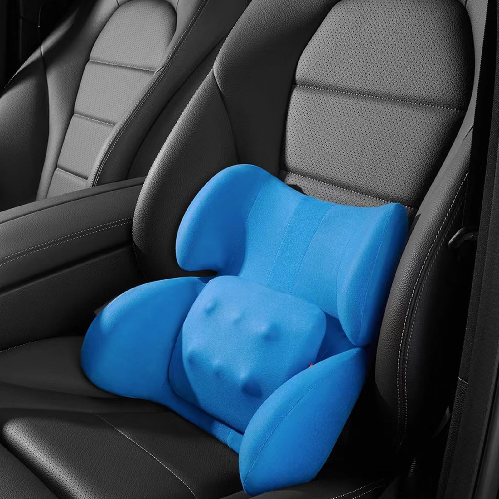 HamRoRung Lower Back Support for Car, Memory Foam Support The Lumbar