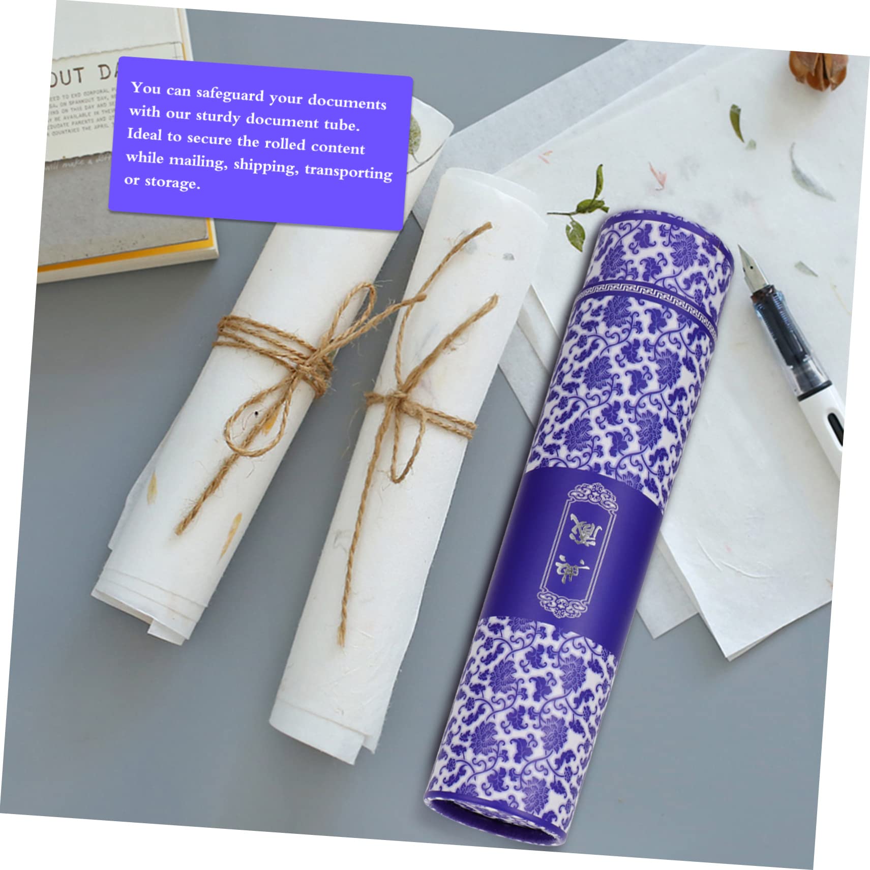 Didiseaon 2 Uds Tubo De Póster Extraíble Carpetas Negras Grandes Clips De Carpeta Contenedor Pre Rollo Tubos Dibujo Papel Almacenamiento Tubo Póster Soporte Dibujos Caja De Almacenamiento