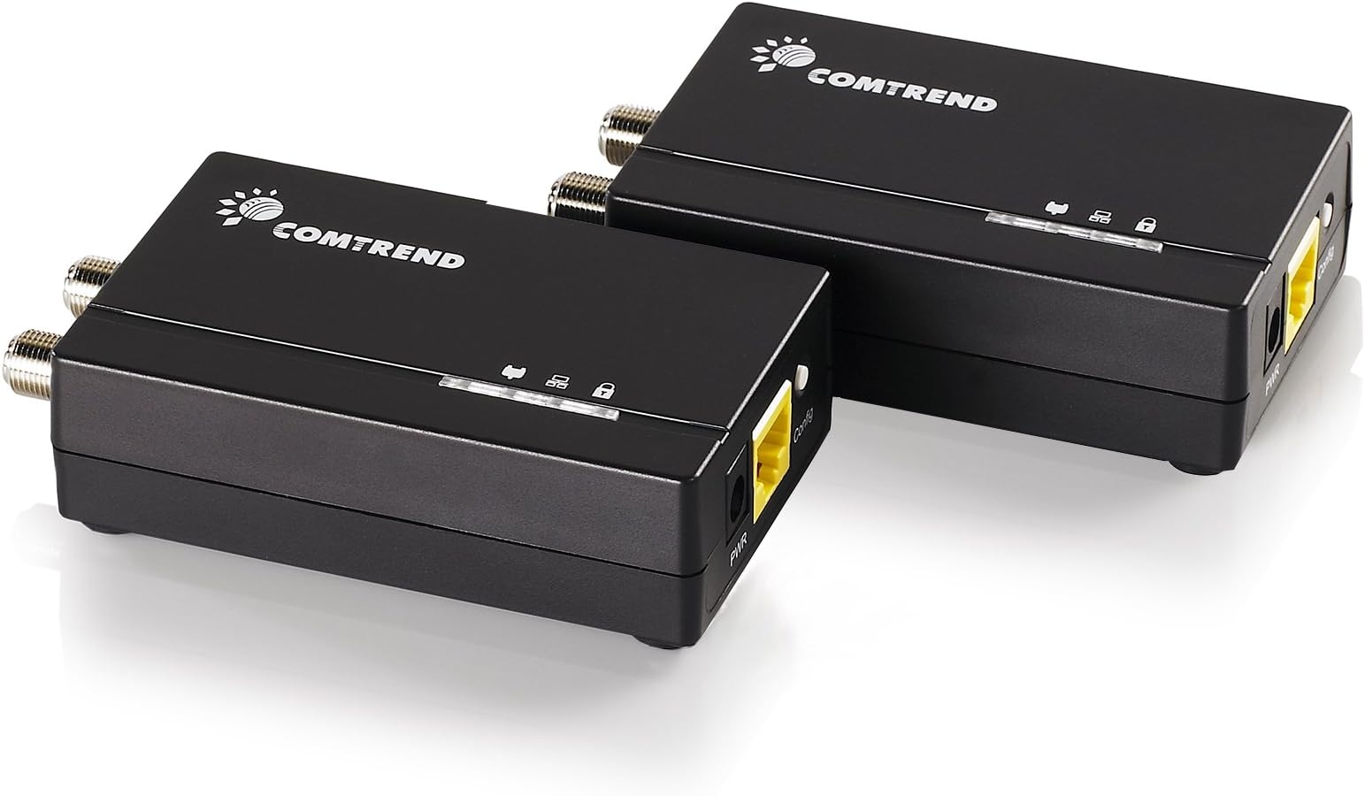 Comtrend – Alternative to MoCA – G.hn Ethernet Over Dark/Unused Coax Adapter Kit – High-Speed, Secure Network for Streaming & Gaming, Powerline Technology - 1200 Mbps, 2-Unit Kit (GCA-6000KIT)