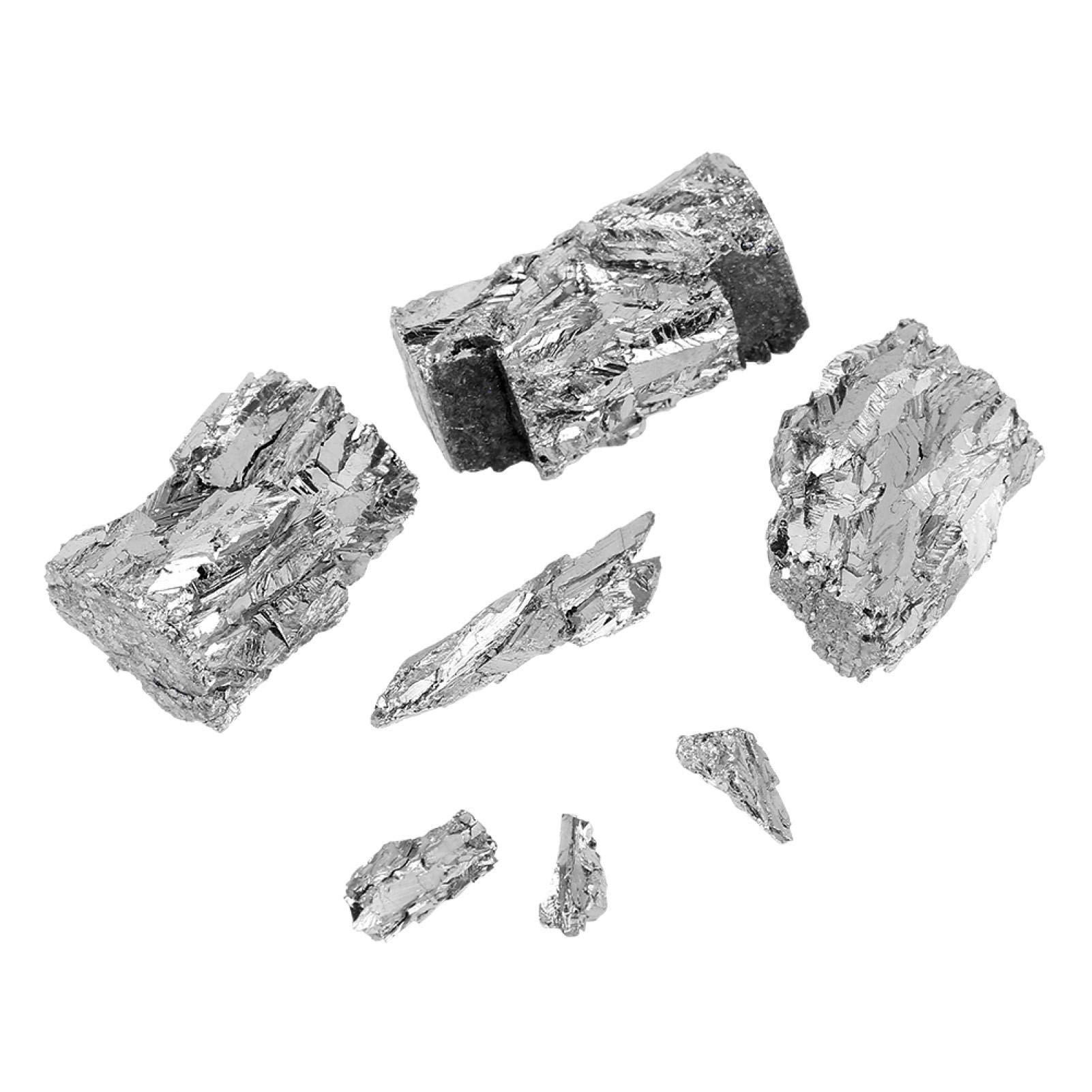 Bismuto, Chacerls 100 g di lingotto di metallo bismuto pezzo di cristallo puro al 99,99% per la produzione di cristalli