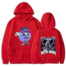 Murder Drones Printed Hoodie, Unisex Pullover Sweatshirt, Long-Sleeved Casual Top, Harajuku Style