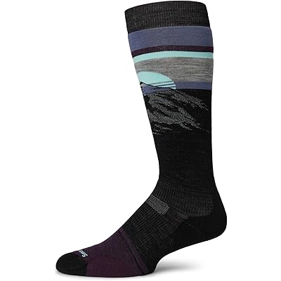 Носки Smartwool Snowboard Targeted Cushion Mountain Sunrise Over The Calf Socks