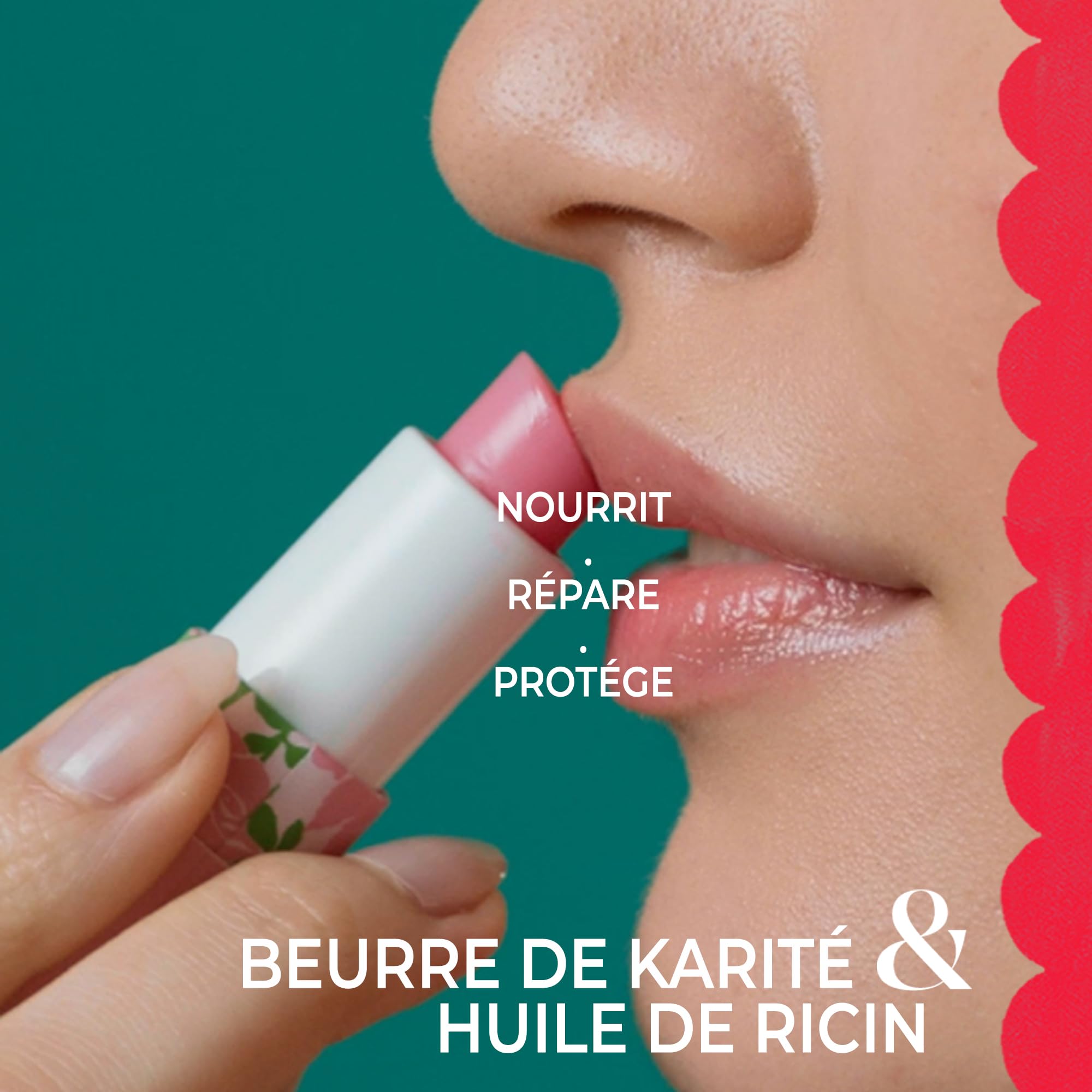 Roger&Gallet – Baume Lèvres Sublimateur Gingembre Rouge – Soin Nourrissant & Brillant Naturel – Saveur Figue Gourmande – 98% Naturel – Vegan – Fabriqué en France – 3,5g