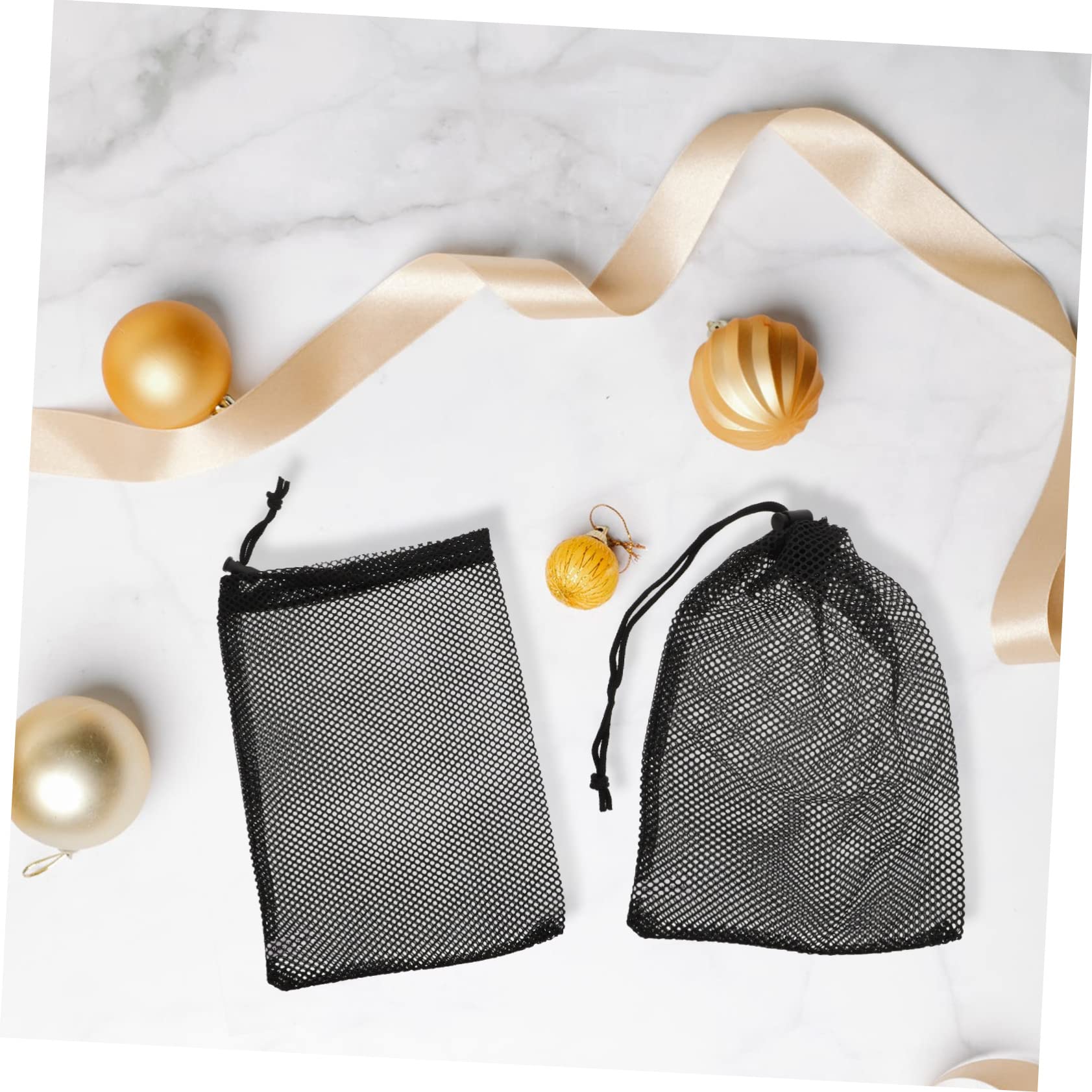 ABOOFAN 10stücke Golfs Aufbewahrungstaschen Aus Mesh Golf Tragbare Golfsport Zubehör Mit Kordelzug Robuste Atmungsaktive Und Leicht Zu Reinigende Taschen Für Golfer