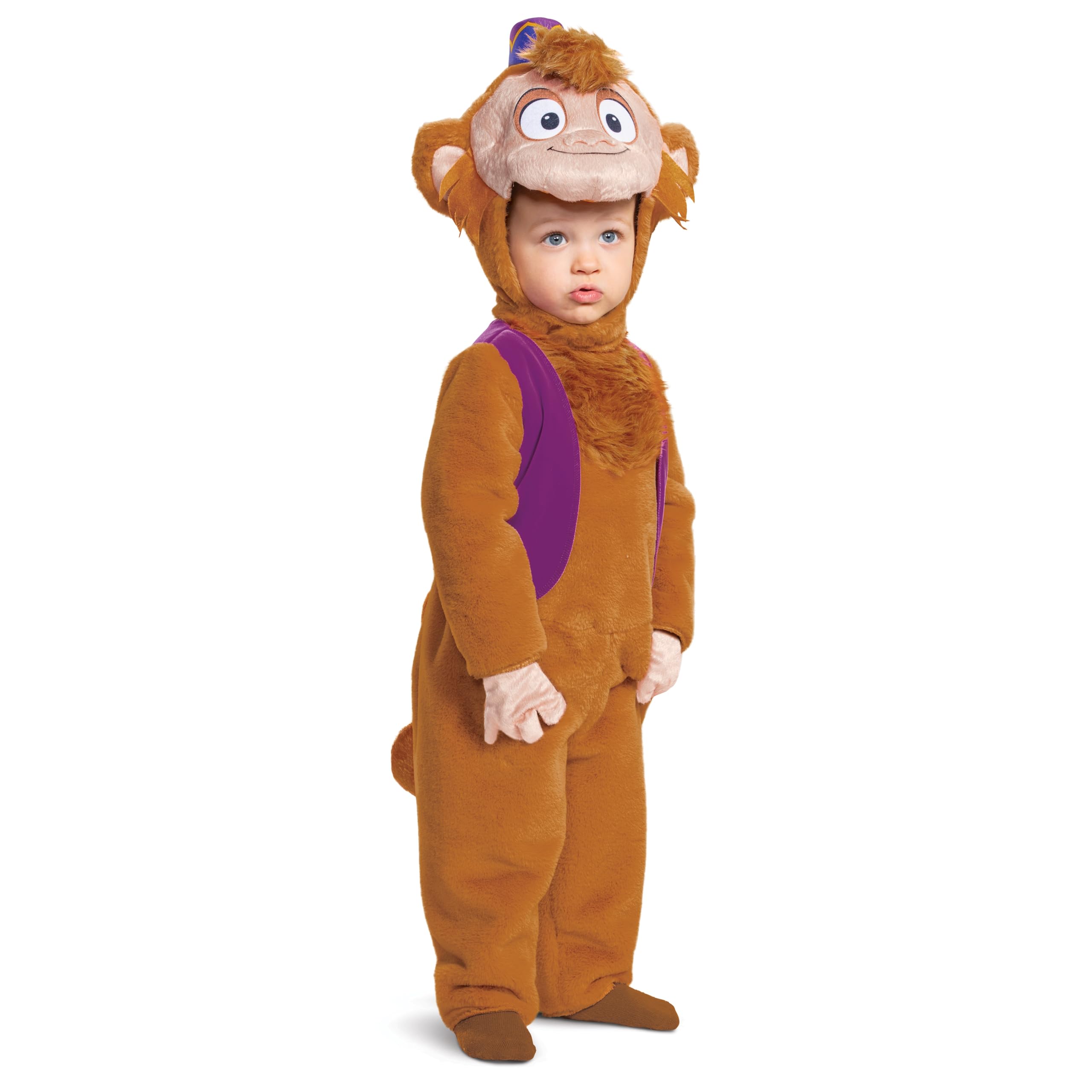 Abu Toddler Costume, Deluxe Disney Alladin Character Outfit