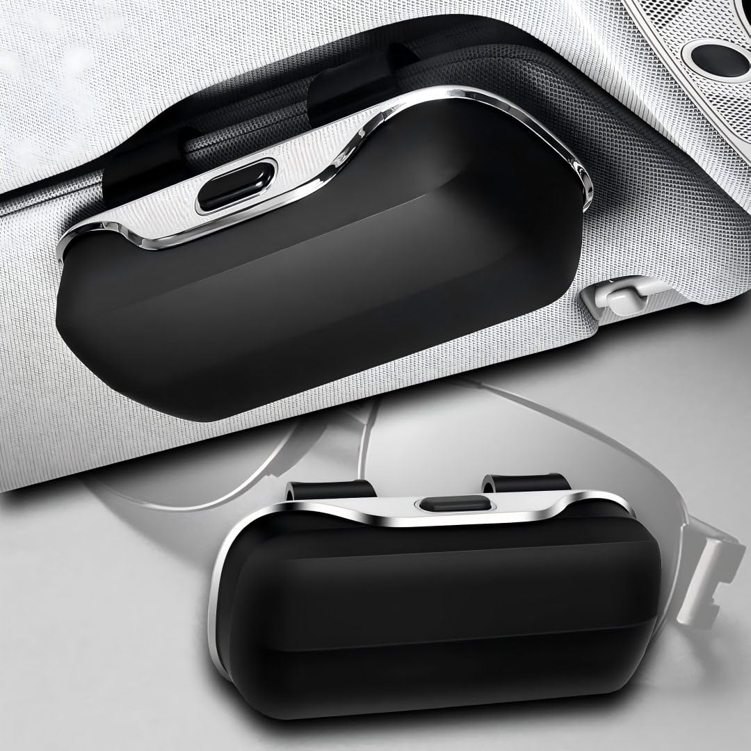 EXCTLOE Visor Glasses Holder for Ford Fiesta Mk6 2002-2008