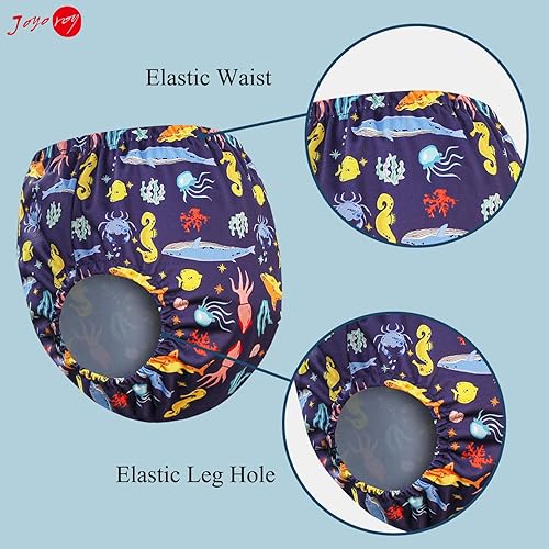 Miniatura 3 de Joyo roy Pantalones de entrenamiento de plástico, fundas de plástico para pañales 5T, ropa interior de plástico para niños pequeños, cubierta de