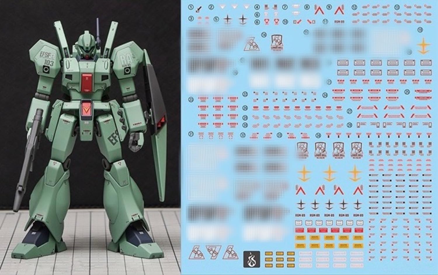 Amazon | 蛍光!! HG RG EG 1/144 ロボット MS 炎社ディテールアップ