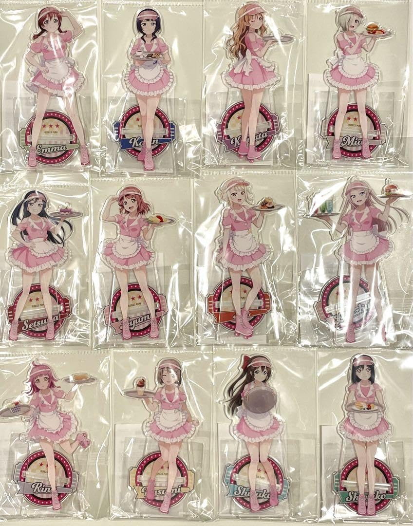 Amazon.co.jp: ニジガク SPECIAL DINER アクリルスタンド 全12種コンプ 