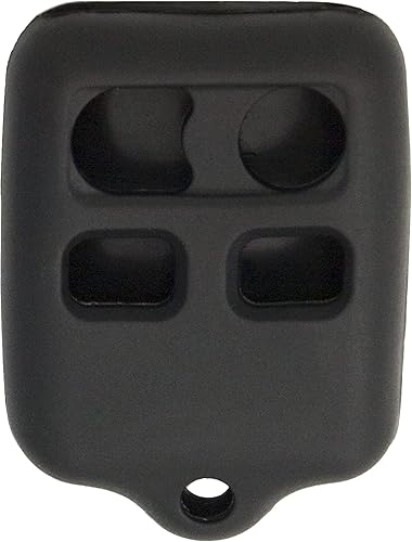 Keyless2Go Reemplazo para Carcasa Protectora de Silicona para Mando a Distancia de 4 Botones FCC CWTWB1U345 CWTWB1U331 - Negro