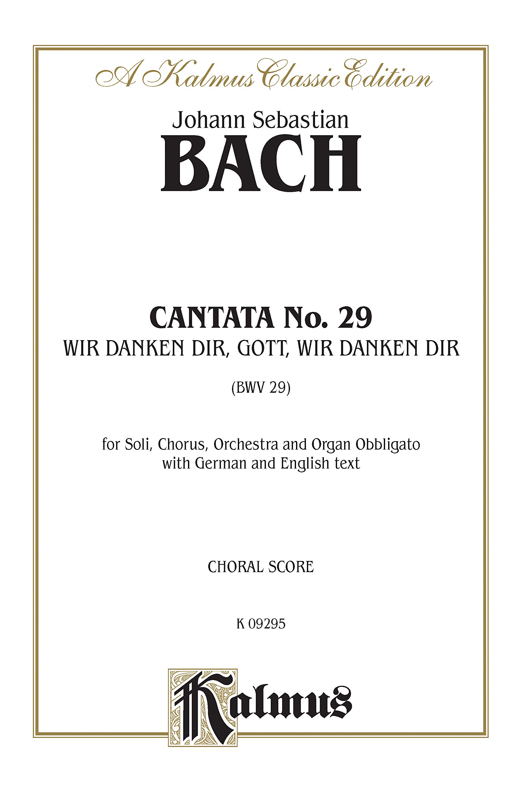 Bach Cantata No. 29