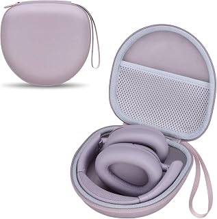 Headphone Case for JLab/TOZO/Talix/BERIBES/Picun Etc Headphones, Mauve