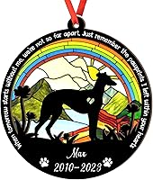 Vista 15 de Adorno de atrapasoles de setter irlandés personalizado, adorno de Navidad de Setter irlandés, regalo para perro amante, setter irlandés