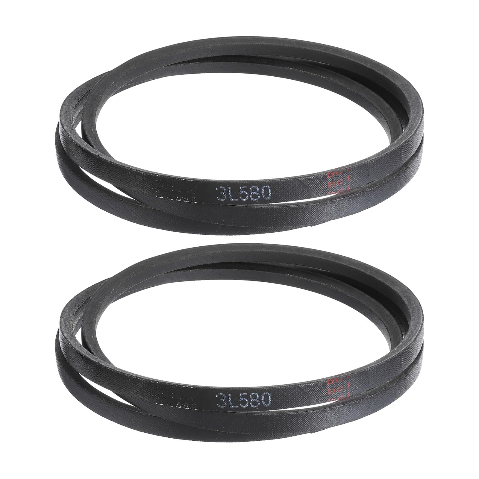 uxcell 3L240 Classic Wrapped Rubber V-Belt, 24"(610mm) Outside Circumference, 3L Profile V Belt 3/8" Width 7/32" Height — view 172