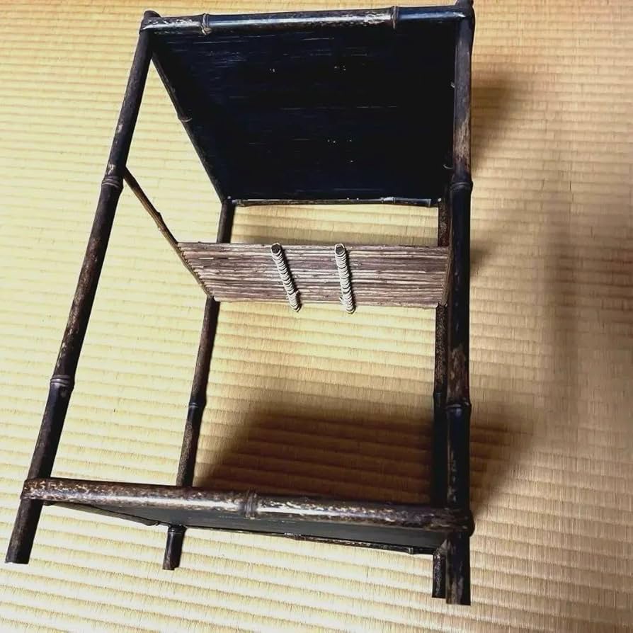 美品　工芸品　煎茶用綾瀬棚　竹細工　高さ44cm Amazon.co.jp: 品 工芸品 煎茶用綾瀬棚 竹細工 高さ44cm : おもちゃ