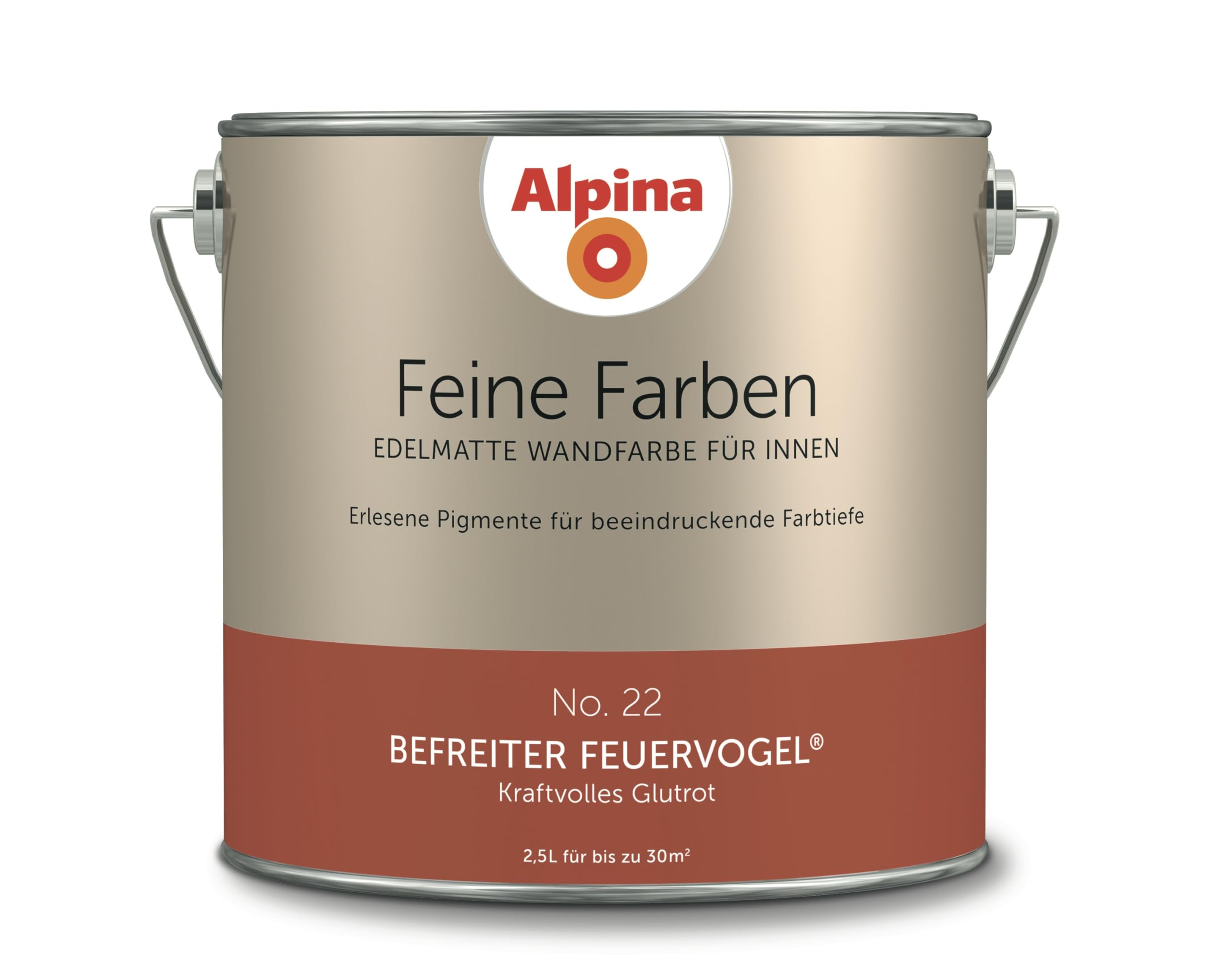 Alpina Feine Farben – No. 22 Befreiter Feuervogel® – edelmatte Innenfarbe