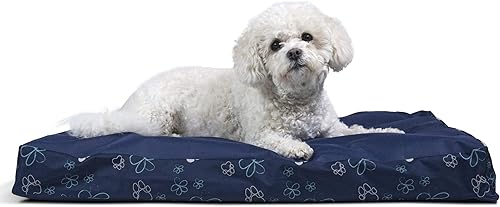Miniatura 53 de Furhaven Pet – Colchón ortopédico de espuma tradicional para perros y gatos, varios estilos, tamaños y colores