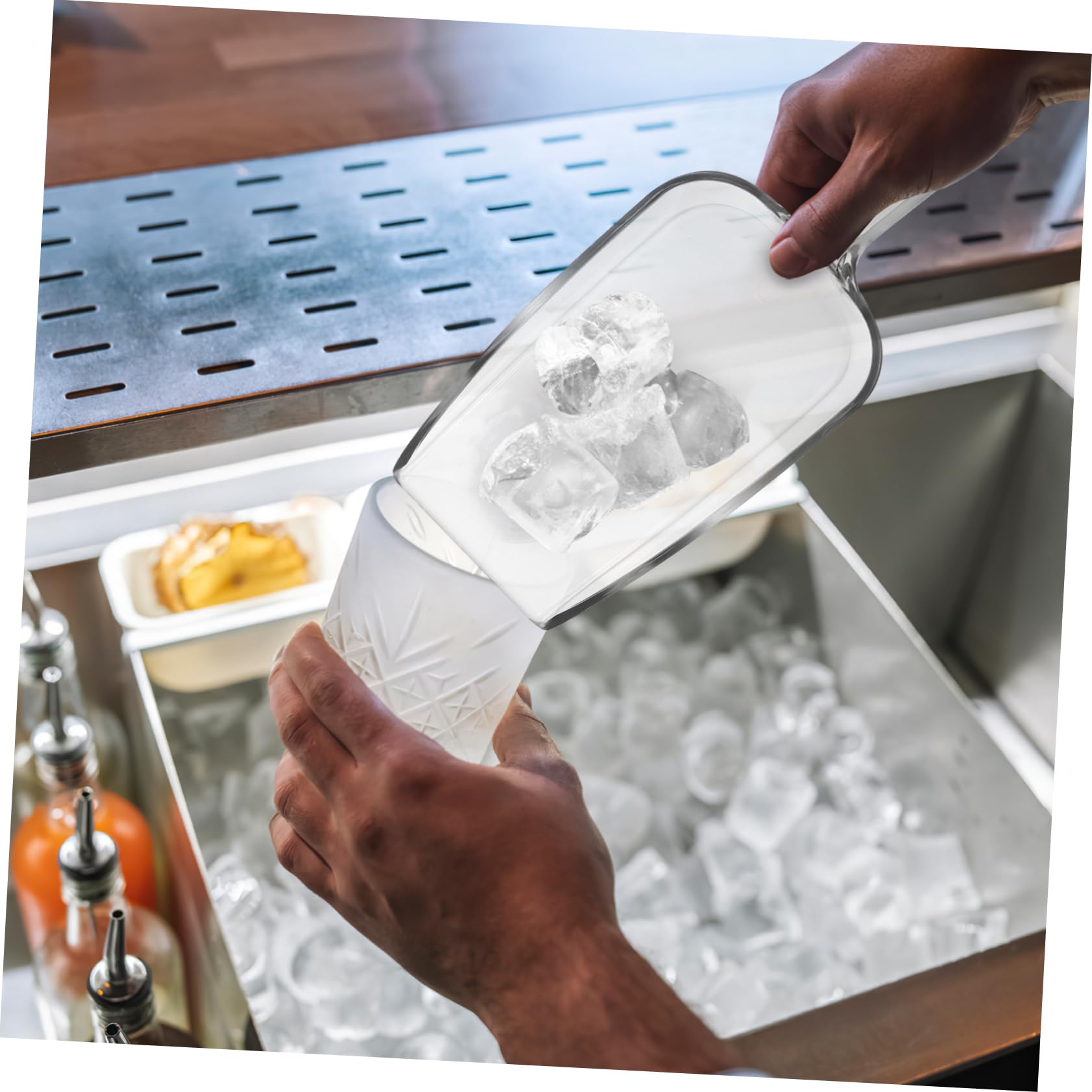 PRETYZOOM 10 Stk Eislöffel kleine Eisschaufel Küchenschaufeln kleine Essenslöffel Eisschaufeln Trocknerschaufel Süßigkeiten Schaufel Eisschaufel für Gefrierschrank Plastik Wiederverwendbar