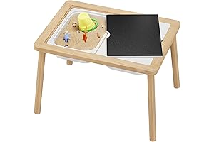 Montessori Inspired Activity Sensory Table for Kids