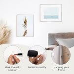 11x14 Metal Picture Frame- 11x14 Aluminum Photo Frames with 8x10 Mat, Tempered Glass Front, and Hanging Hardware,Premium Metal Picture Frame Collection(Silver, Pack of 1)