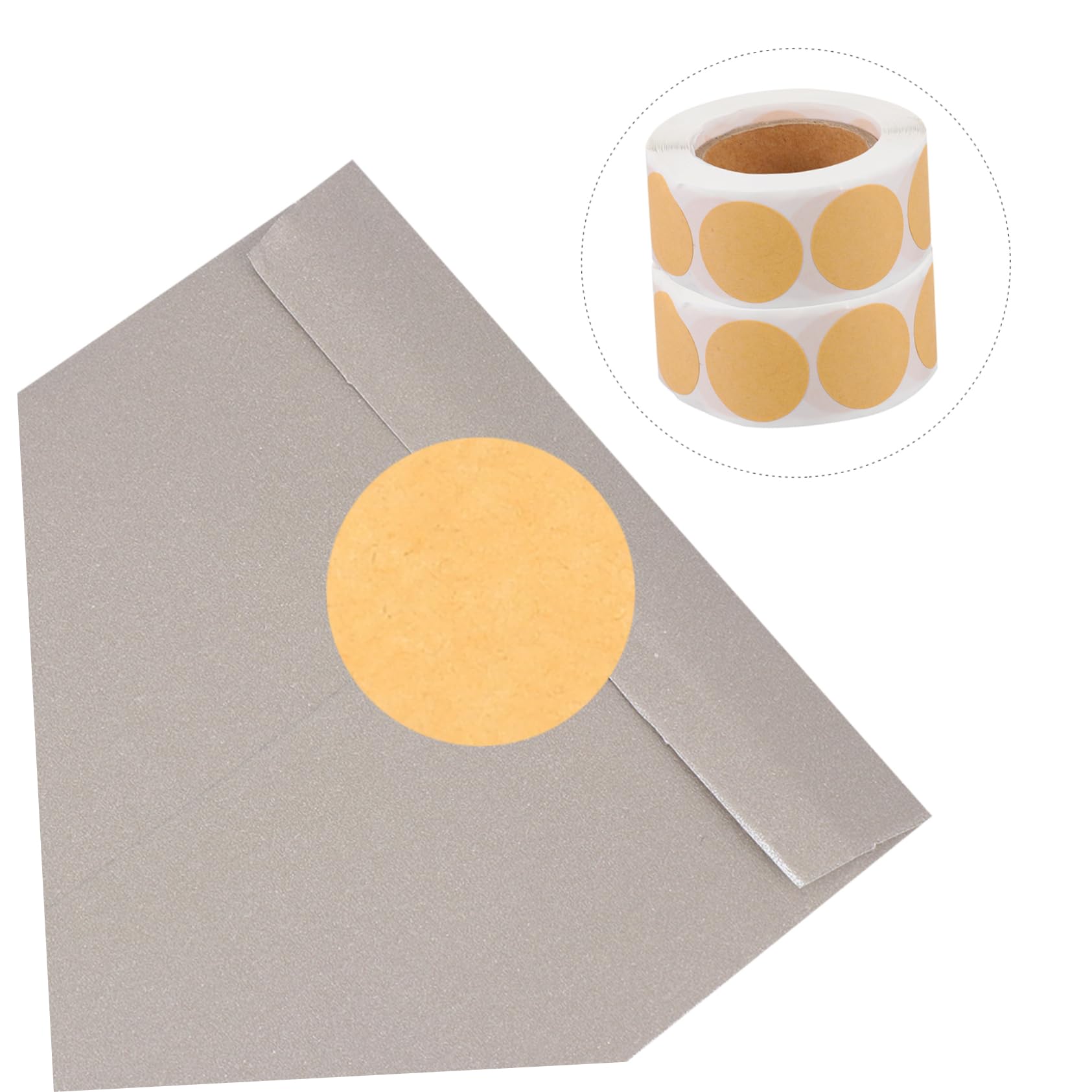 SHINEOFI 6 Etichette Adesive Rotonde Per Stoccaggio Da Adesivi Scrivibili Per Barattoli e Organizzazione Per Decorazioni e Regali Facili Da Applicare